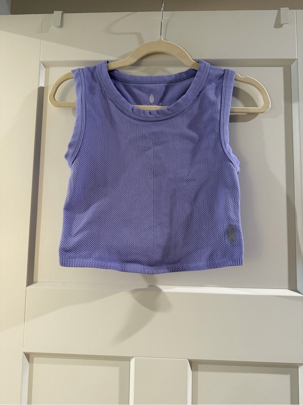 FP Movement Lavender Sleeveless Ribbed Tank Top